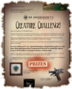 Dr Grordbort's Creature Challenge. Win spectacular prizes!