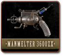 MANMELTER 3600ZX SUB-ATOMIC DISINTEGRATOR PISTOL